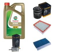 DENCKERMANN Controllo Set 5L CASTROL EDGE 5W-30 C3 Per Renault Megane III