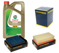 DENCKERMANN Controllo Set 5L CASTROL EDGE 5W-30 C3 Per Renault Modus/Grand
