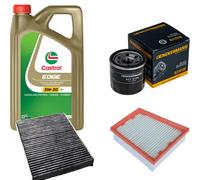 DENCKERMANN Controllo Set 5L CASTROL EDGE 5W-30 C3 Per Renault Scénic III