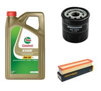 DENCKERMANN Controllo Set 5L CASTROL EDGE 5W-30 C3 Per Renault Twingo II 1.2