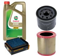 DENCKERMANN Controllo Set 5L CASTROL EDGE 5W-30 C3 Per Renault Twingo II 1.2