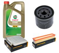 DENCKERMANN Controllo Set 5L CASTROL EDGE 5W-30 C3 Per Renault Twingo II 1.2