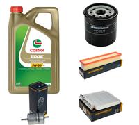 DENCKERMANN Controllo Set 5L CASTROL EDGE 5W-30 C3 Per Renault Twingo II 1.2
