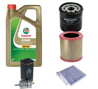 DENCKERMANN Controllo Set 5L CASTROL EDGE 5W-30 C3 Per Renault Twingo II 1.2