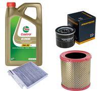 DENCKERMANN Controllo Set 5L CASTROL EDGE 5W-30 C3 Per Renault Twingo II 1.2