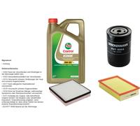 Denckermann Controllo Set 5L castrol edge 5W-30 C3 per Seat Toledo I 1.9 Td