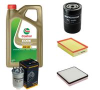 DENCKERMANN Controllo Set 5L CASTROL EDGE 5W-30 C3 Per Seat Toledo I 1.9 TD