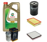 DENCKERMANN Controllo Set 5L CASTROL EDGE 5W-30 C3 Per Seat Toledo I 1.9 TDi
