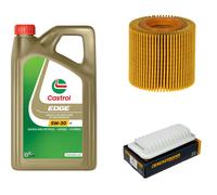 DENCKERMANN Controllo Set 5L CASTROL EDGE 5W-30 C3 Per Subaru Trezia