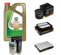 DENCKERMANN Controllo Set 5L CASTROL EDGE 5W-30 C3 Per Suzuki Grand Vitara