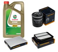 DENCKERMANN Controllo Set 5L CASTROL EDGE 5W-30 C3 Per Suzuki Grand Vitara