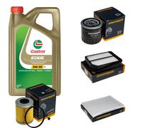 DENCKERMANN Controllo Set 5L CASTROL EDGE 5W-30 C3 Per Suzuki Grand Vitara