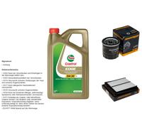 Denckermann Controllo Set 5L castrol edge 5W-30 C3 per Suzuki Jimny