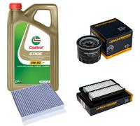 DENCKERMANN Controllo Set 5L CASTROL EDGE 5W-30 C3 Per Suzuki Swift V 1.0