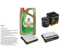 Denckermann Controllo Set 5L castrol edge 5W-30 C3 per Suzuki Swift V.