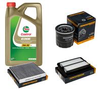 DENCKERMANN Controllo Set 5L CASTROL EDGE 5W-30 C3 Per Suzuki SX4 S-Cross
