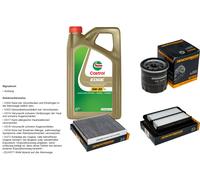 Denckermann Controllo Set 5L castrol edge 5W-30 C3 per Suzuki SX4 S-CROSS