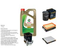 Denckermann Controllo Set 5L castrol edge 5W-30 C3 per Suzuki Wagon R. +
