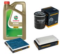 DENCKERMANN Controllo Set 5L CASTROL EDGE 5W-30 C3 Per Toyota Avensis