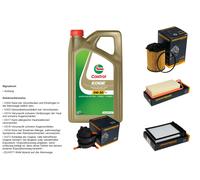 Denckermann Controllo Set 5L castrol edge 5W-30 C3 per Toyota Aygo
