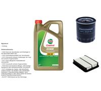 DENCKERMANN Controllo set 5L CASTROL EDGE 5W-30 C3 per Toyota Corolla