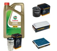 DENCKERMANN Controllo Set 5L CASTROL EDGE 5W-30 C3 Per Toyota Corolla