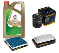 DENCKERMANN Controllo Set 5L CASTROL EDGE 5W-30 C3 Per Toyota Corolla Verso