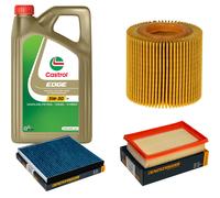 DENCKERMANN Controllo Set 5L CASTROL EDGE 5W-30 C3 Per Toyota Prius 1.8