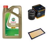 DENCKERMANN Controllo Set 5L CASTROL EDGE 5W-30 C3 Per Toyota RAV 4 V 2.5