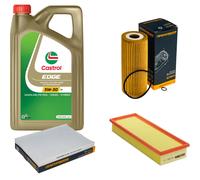 DENCKERMANN Controllo Set 5L CASTROL EDGE 5W-30 C3 Per VW Caddy II Kasten