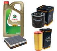 DENCKERMANN Controllo Set 5L CASTROL EDGE 5W-30 C3 Per VW Lupo 1.7 SDI