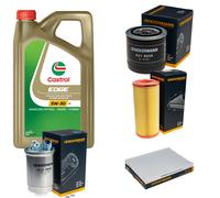 DENCKERMANN Controllo Set 5L CASTROL EDGE 5W-30 C3 Per VW Lupo 1.7 SDI