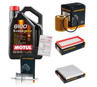 Denckermann Controllo Set 5L di Motul 8100 x-Cess 5W-40 per Intelligente Fortwo