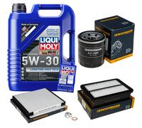 DENCKERMANN Controllo Set 5L Liqui Moly 5W-30 Per KIA Ceed 1.4 Hyundai i30