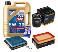 DENCKERMANN Controllo Set 5L Liqui Moly 5W-30 Per Toyota Yaris 1.5 Hybrid