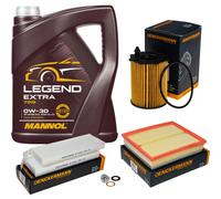 DENCKERMANN Controllo Set 5L MANNOL 0W-30 Per Citroën Berlingo 1.6 BlueHDi