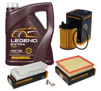 DENCKERMANN Controllo Set 5L MANNOL 0W-30 Per Citroën Berlingo Kasten 1.6