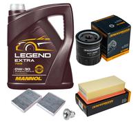 DENCKERMANN Controllo Set 5L MANNOL 0W-30 Per Citroën C3 III 1.2 VTi 82