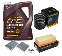 DENCKERMANN Controllo Set 5L MANNOL 0W-30 Per Peugeot 208 2008 I 1.2 VTi