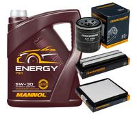 DENCKERMANN Controllo Set 5L MANNOL 5W-30 Energy per Hyundai i10 1.0