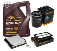 DENCKERMANN Controllo Set 5L MANNOL 5W-30 Per Hyundai i20 1.2