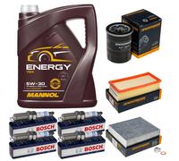 DENCKERMANN Controllo Set 5L MANNOL 5W-30 Per Mitsubishi Colt VI 1.3 1.1
