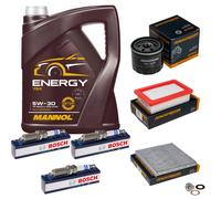 DENCKERMANN Controllo Set 5L MANNOL 5W-30 per Smart Fortwo Coupe 1.0