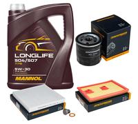DENCKERMANN Controllo Set 5L MANNOL 5W-30 Per VW Golf VII 1.4 TSI 1.2