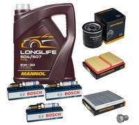 DENCKERMANN Controllo Set 5L MANNOL 5W-30 per VW Polo 1.0 TSI T-Cross Seat