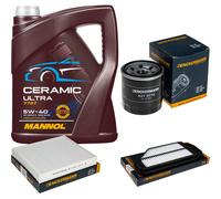DENCKERMANN Controllo Set 5L MANNOL Ceramic 5W-40 Per Chevrolet Spark 1.0