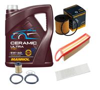 DENCKERMANN Controllo Set 5L MANNOL Ceramic 5W-40 Per MINI Mini Cooper One