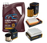 DENCKERMANN Controllo Set 5L MANNOL Ceramic 5W-40 Per Peugeot 208