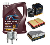 DENCKERMANN Controllo Set 5L MANNOL Ceramic 5W-40 Per VW Caddy Alltrack