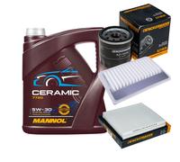 Denckermann Controllo Set 5L mannol Ceramica 5W-30 per Suzuki Swift V